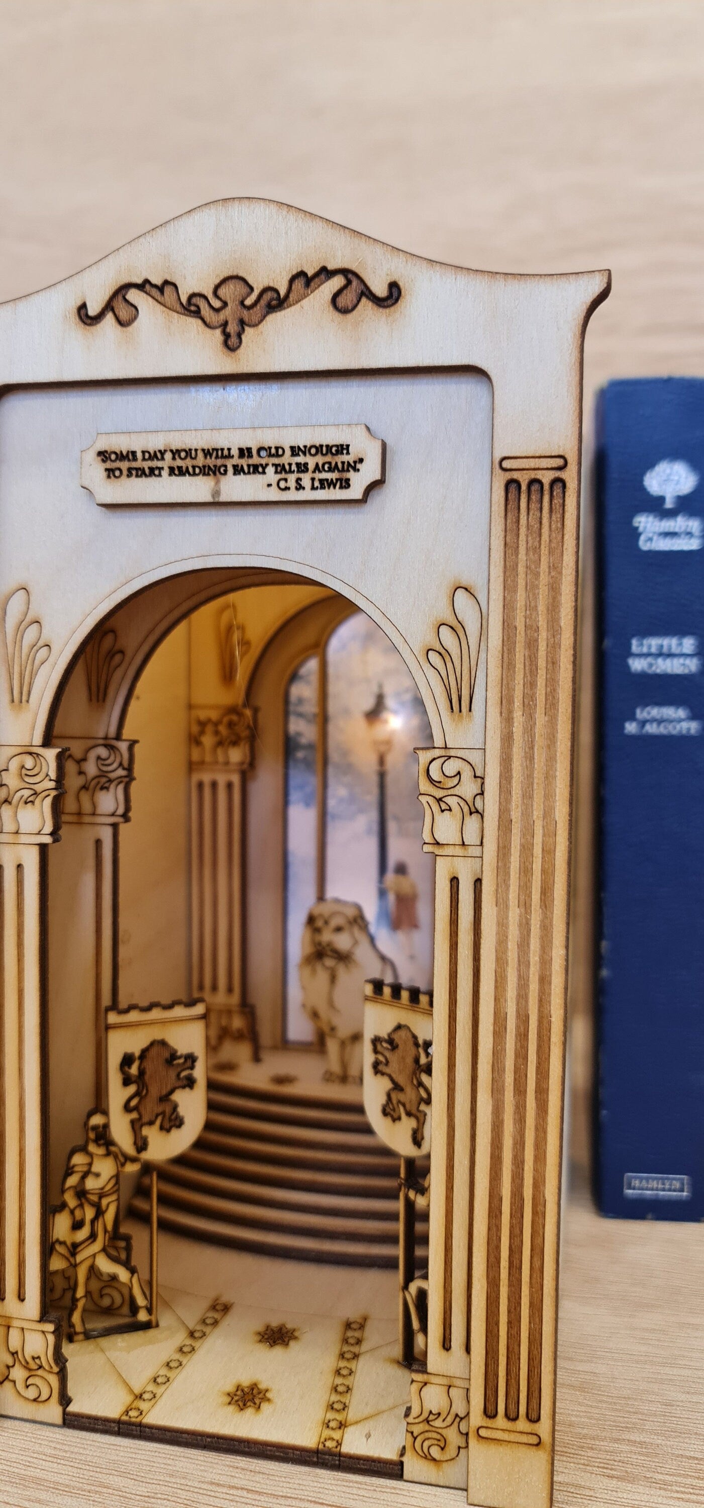 Narnia inspired Book Nook Kit