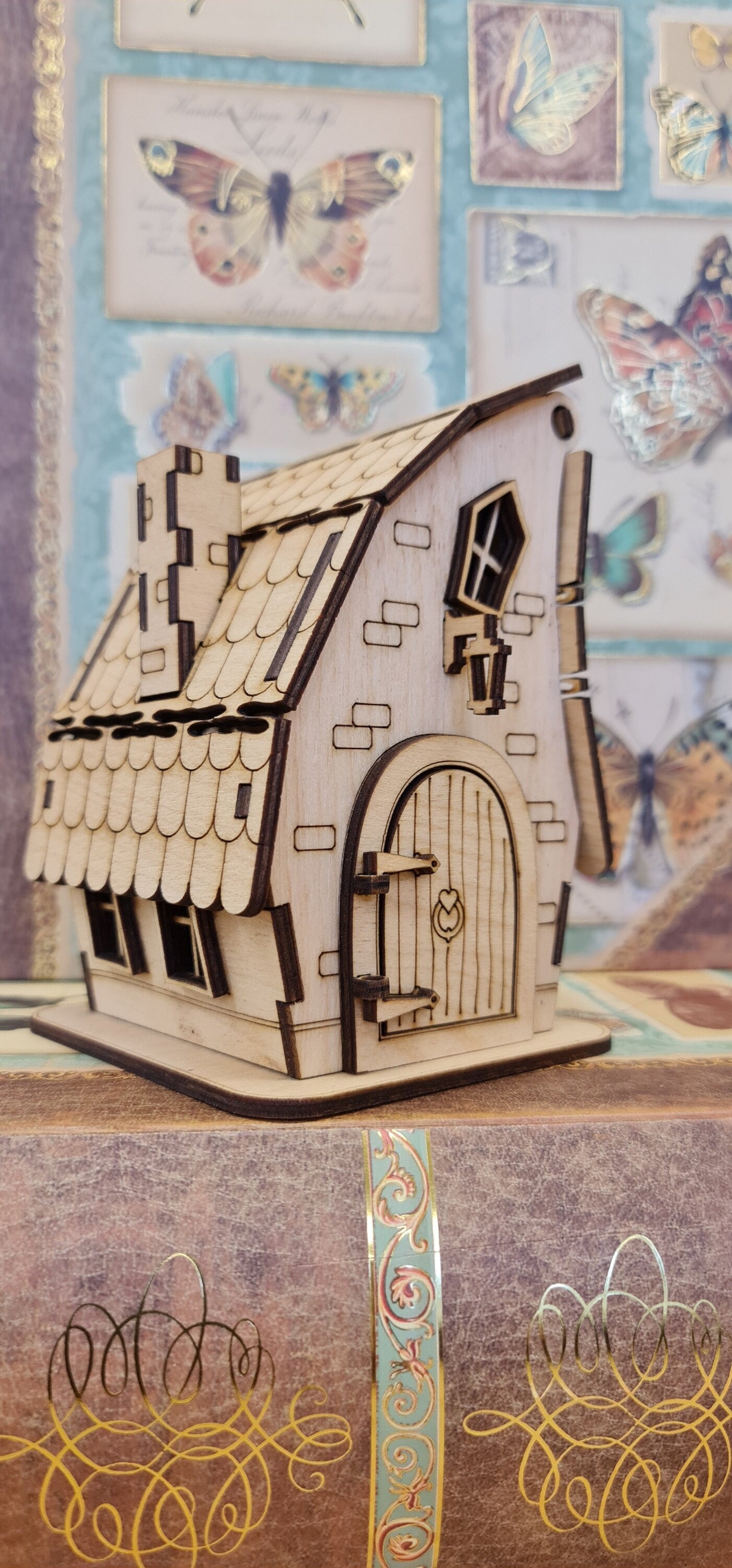"Wooden Fairy House"