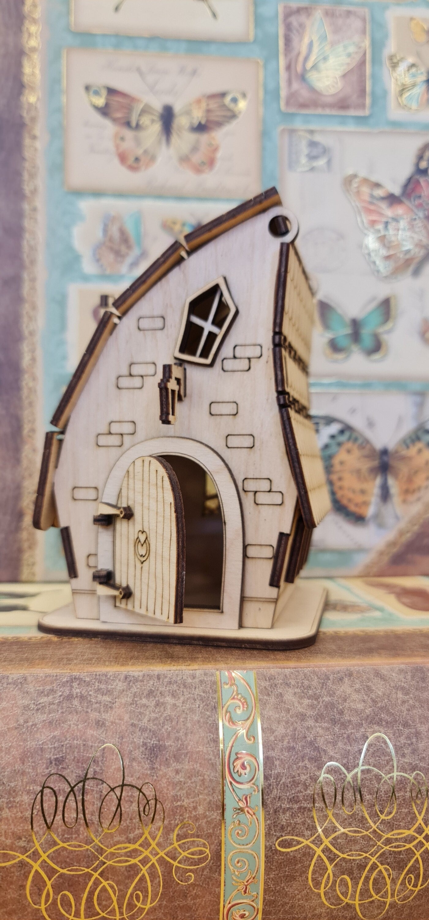 "Wooden Fairy House"
