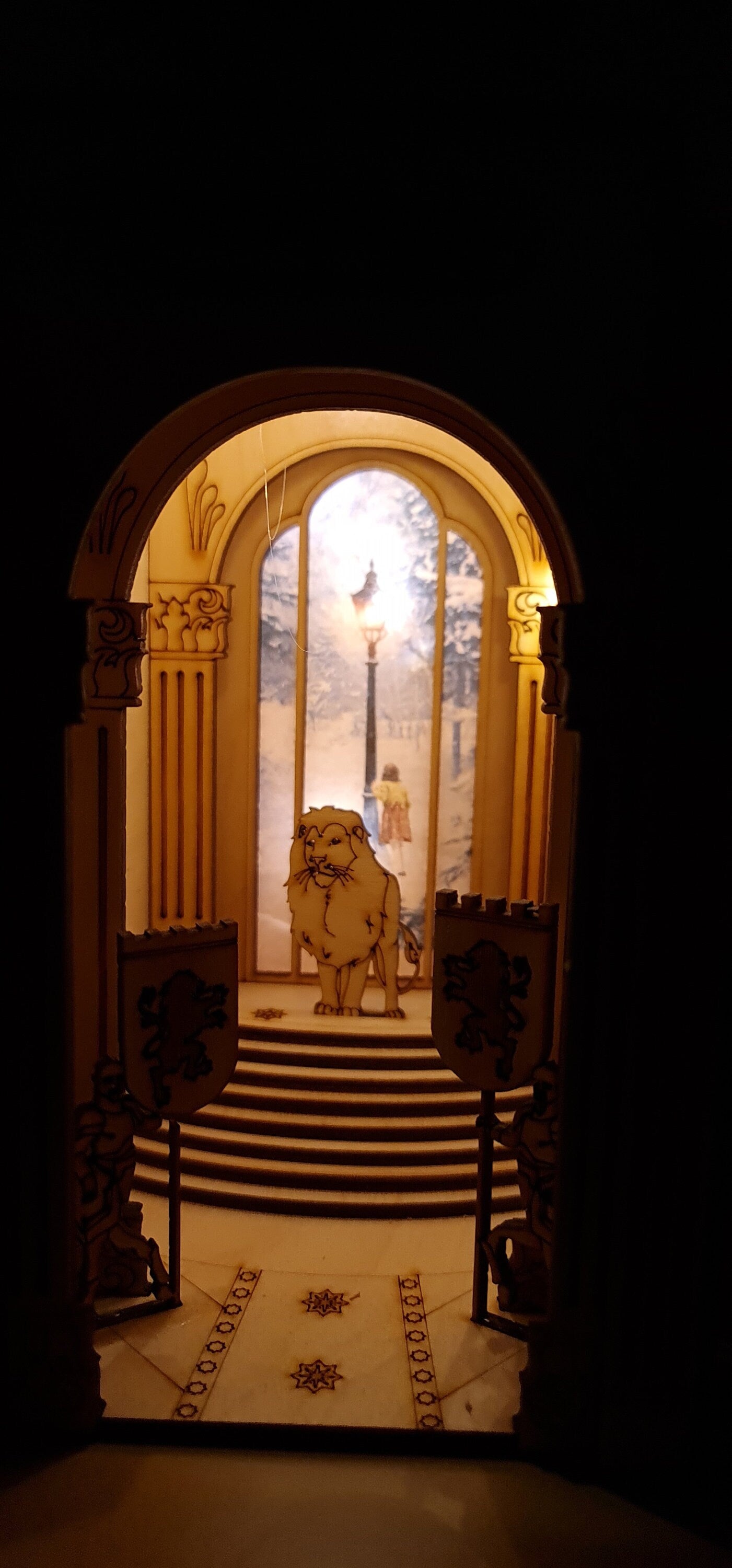 Narnia inspired Book Nook Kit