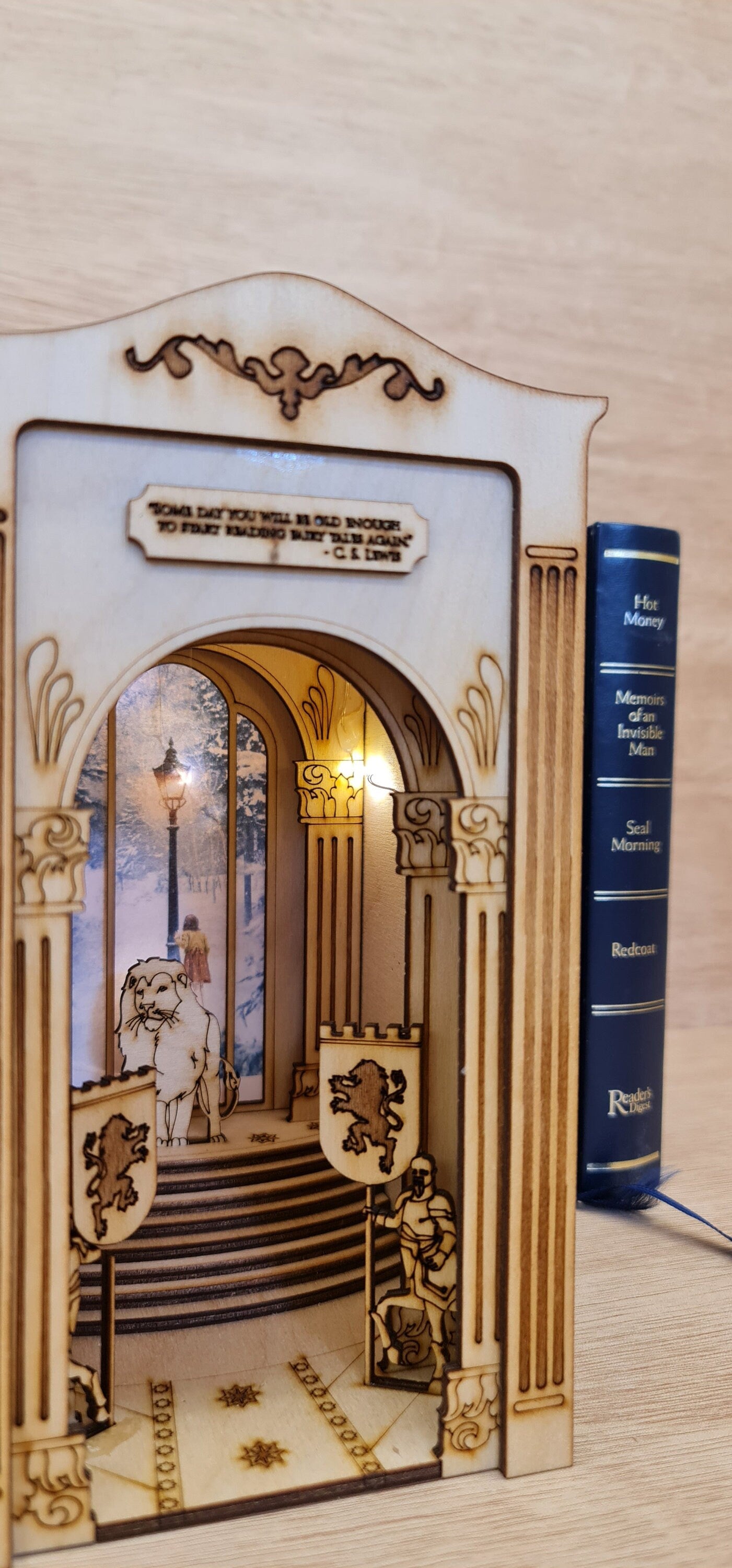 Narnia inspired Book Nook Kit