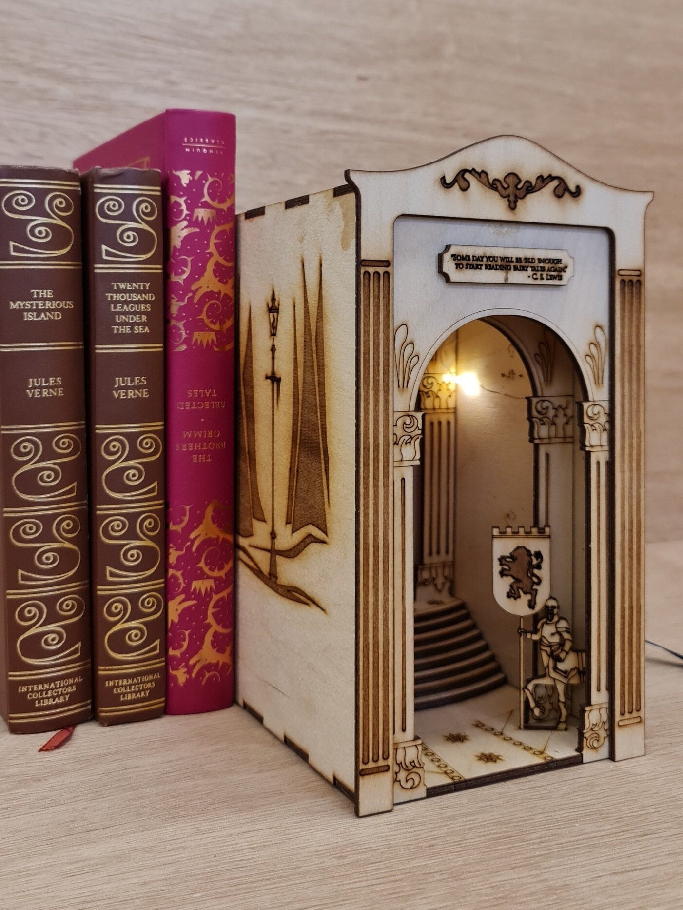 Narnia inspired Book Nook Kit