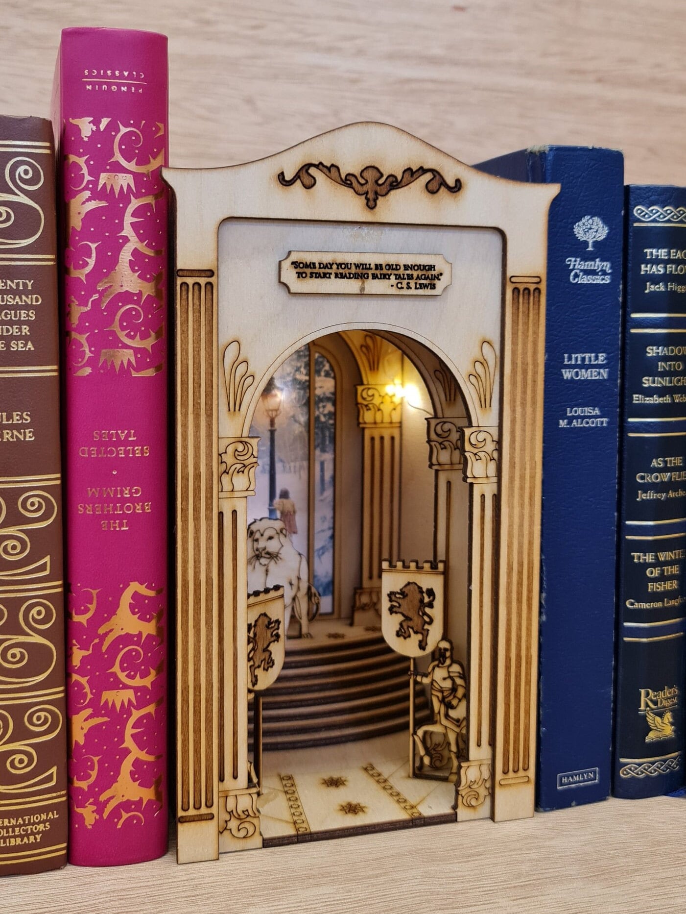 Narnia inspired Book Nook Kit
