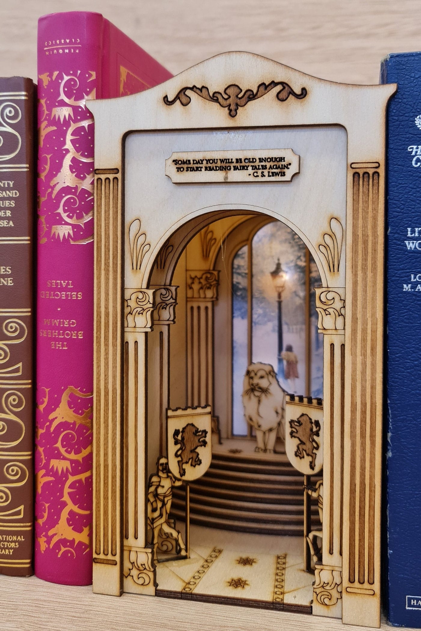 Narnia inspired Book Nook Kit