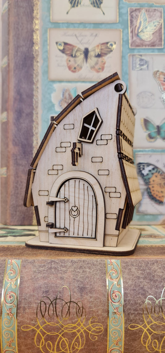 "Wooden Fairy House"