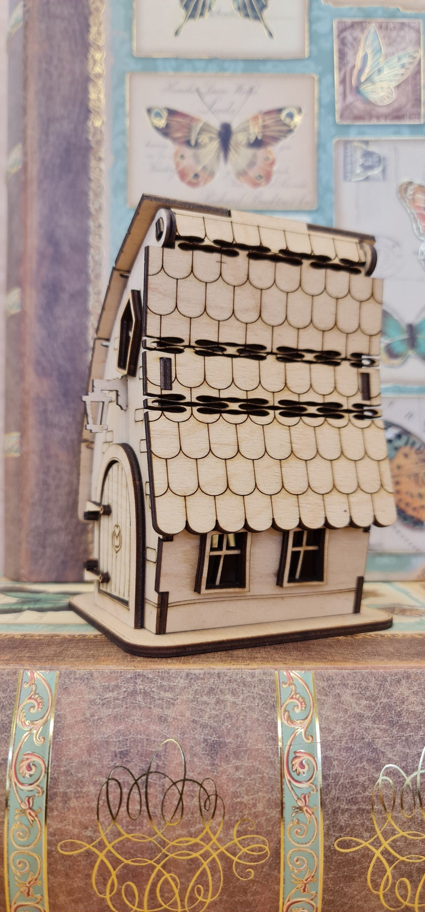 "Wooden Fairy House"