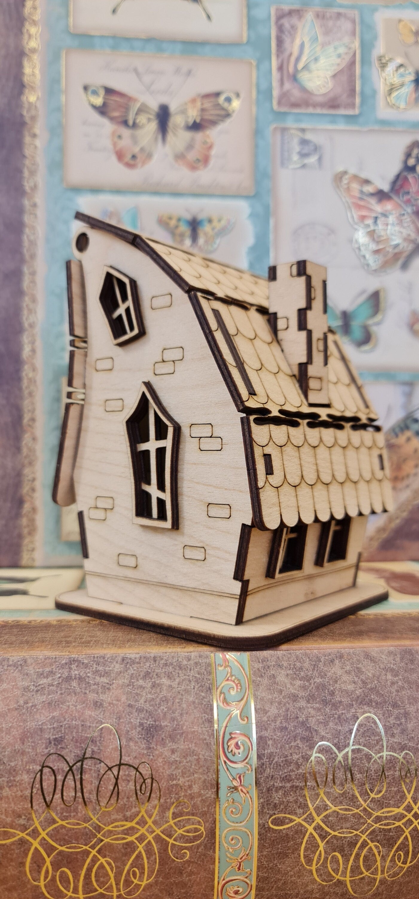 "Wooden Fairy House"