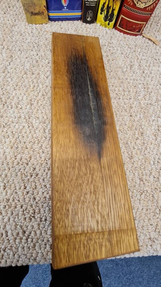 Personalised Beer Opener - Wall mounted,made from Oak Aged Whiskey