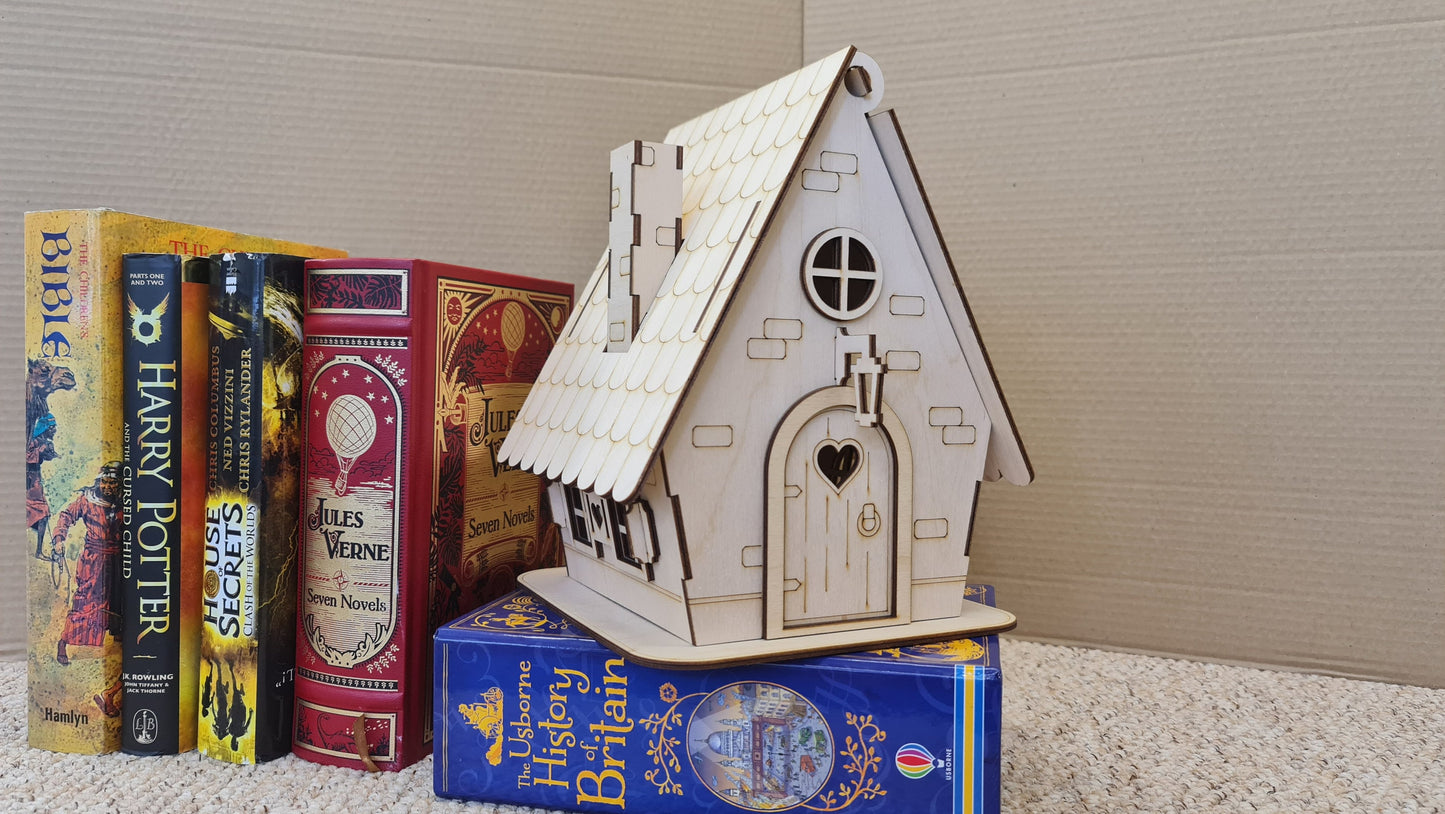 Wooden Fairy house- Kit /Large | Cornel73