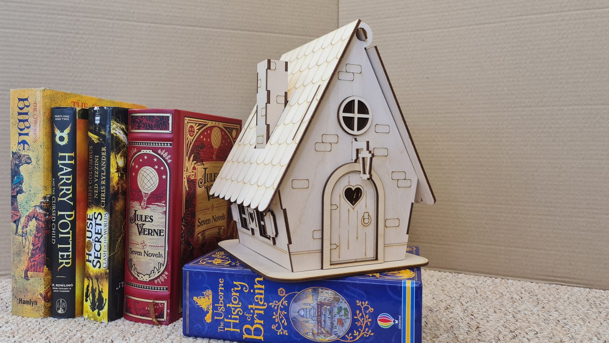 Wooden Fairy house- Kit /Large | Cornel73