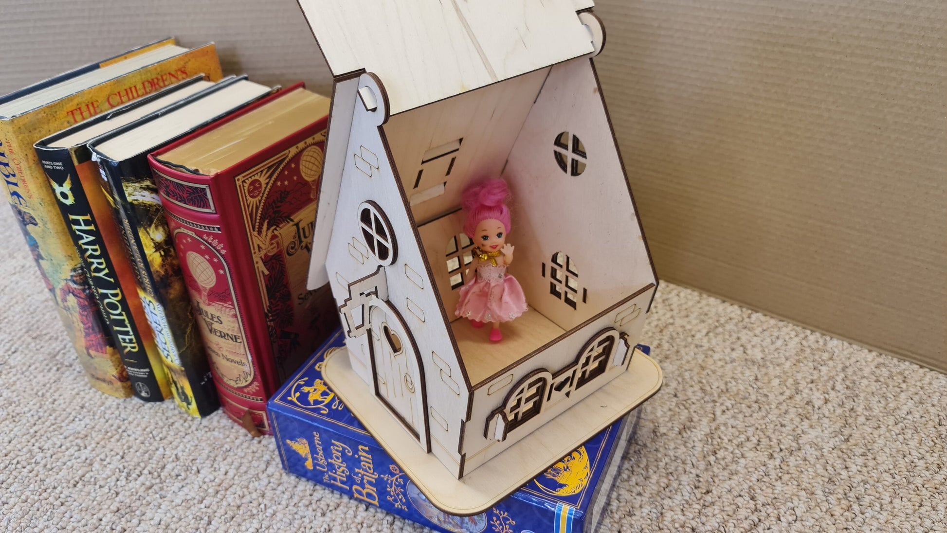 Wooden Fairy house- Kit /Large | Cornel73