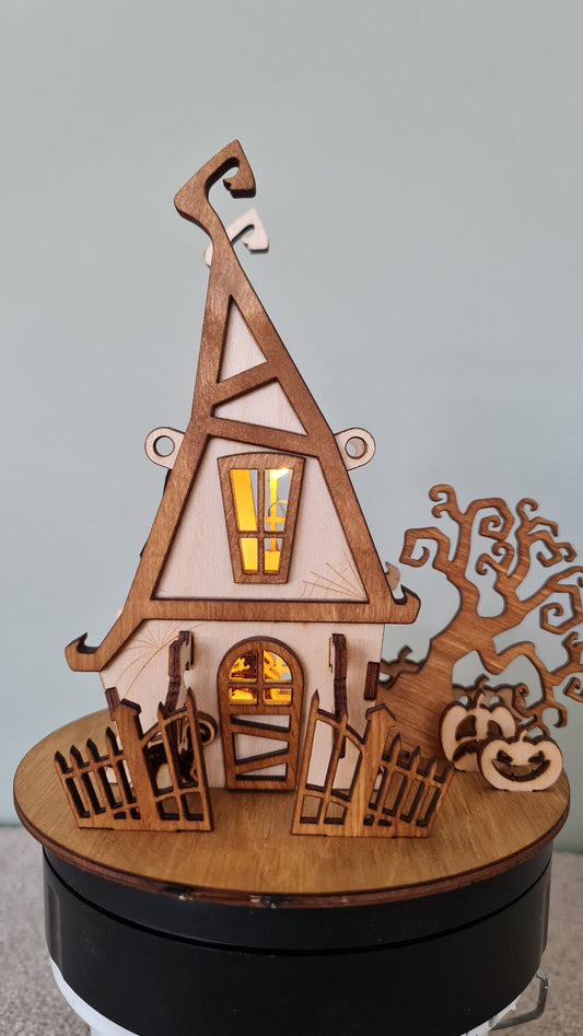 "Witches House"- Kit/3D , 1;48 scale, Wooden DIY Puzzle