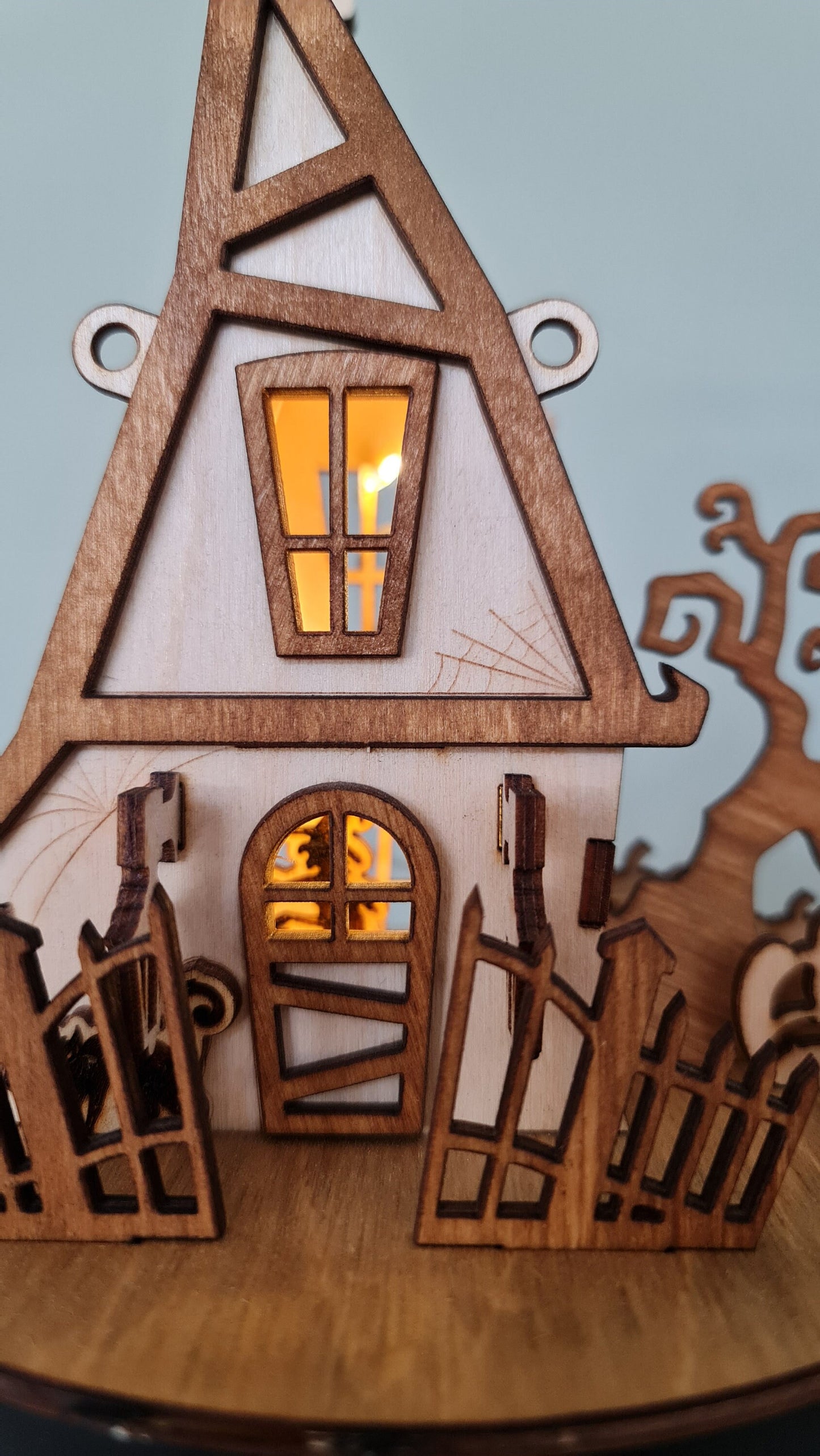 "Witches House"- Kit/3D , 1;48 scale, Wooden DIY Puzzle