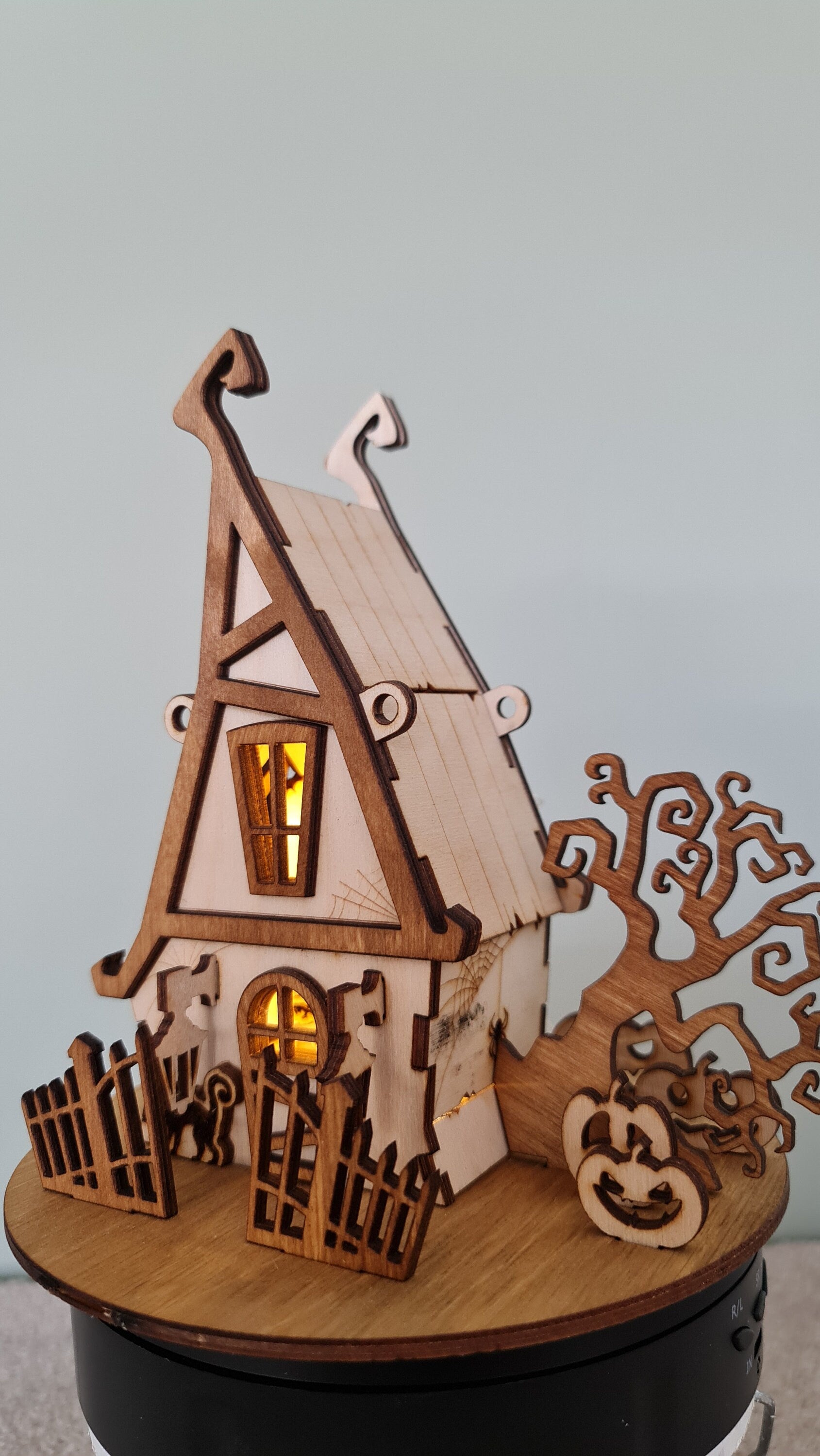 "Witches House"- Kit/3D , 1;48 scale, Wooden DIY Puzzle