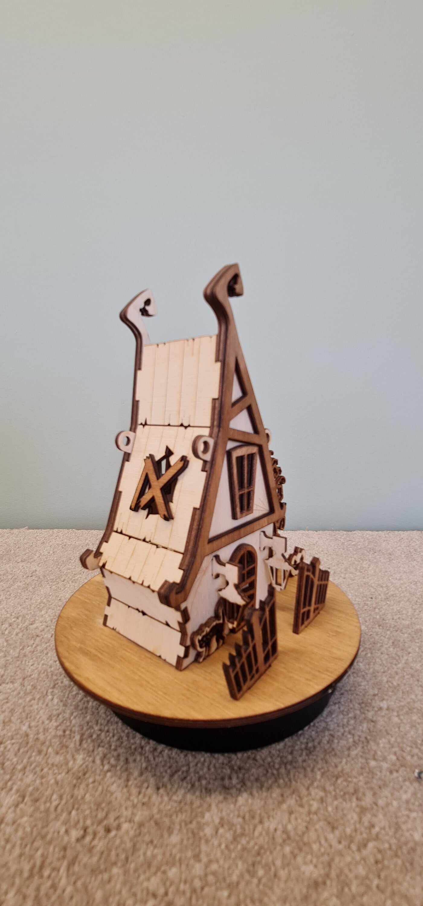 "Witches House"- Kit/3D , 1;48 scale, Wooden DIY Puzzle