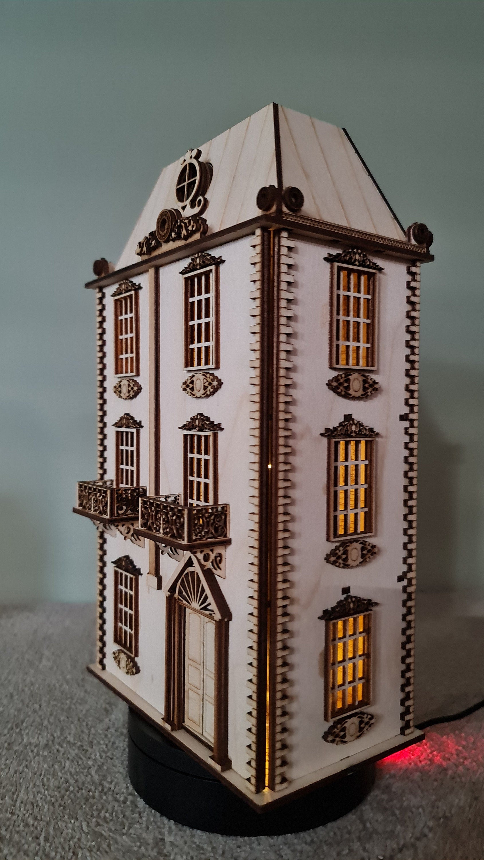 "La Grande Maison" DIY Kit with Open Front 1:48 Scale | Cornel73