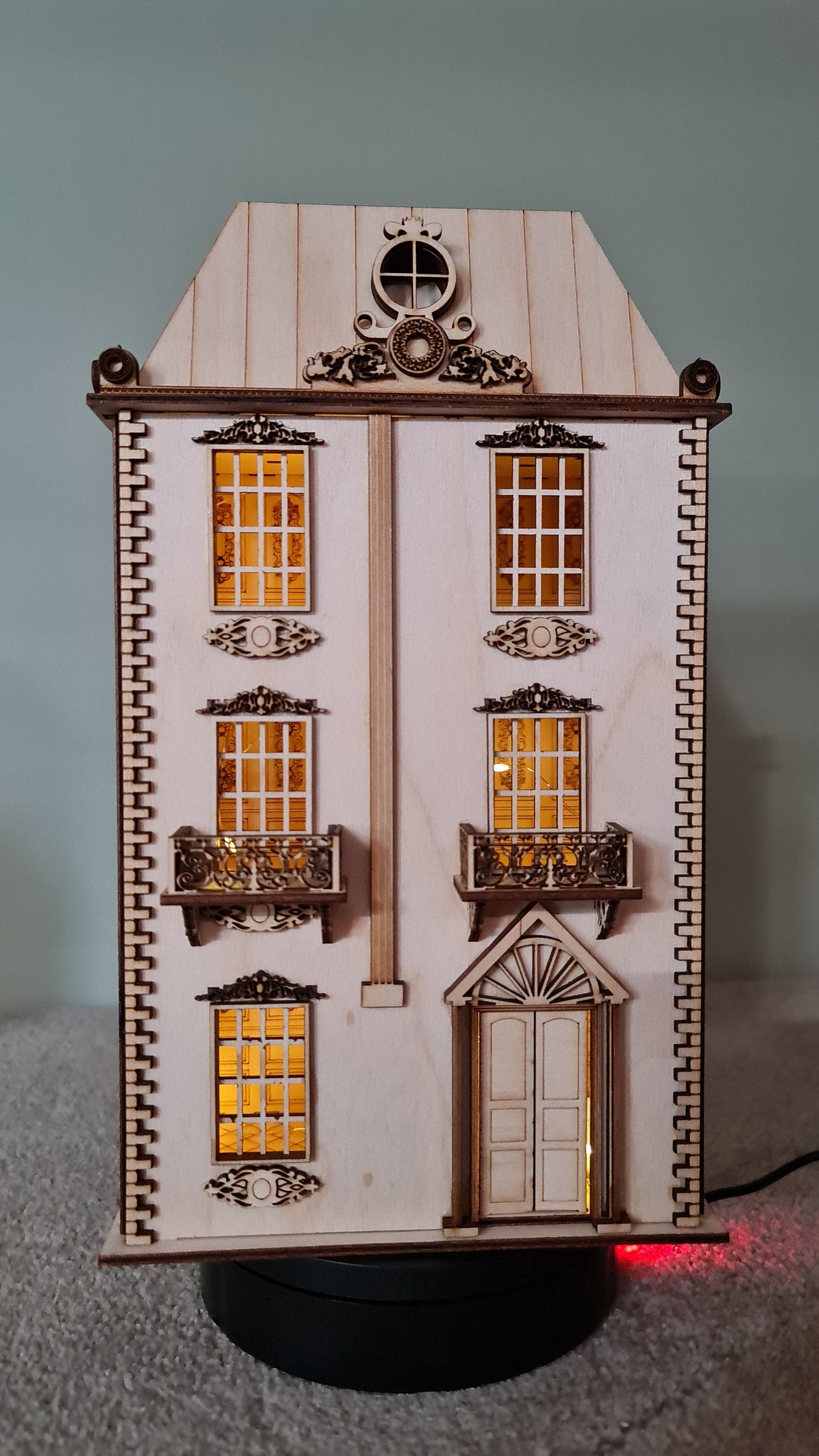 "La Grande Maison" DIY Kit with Open Front 1:48 Scale | Cornel73