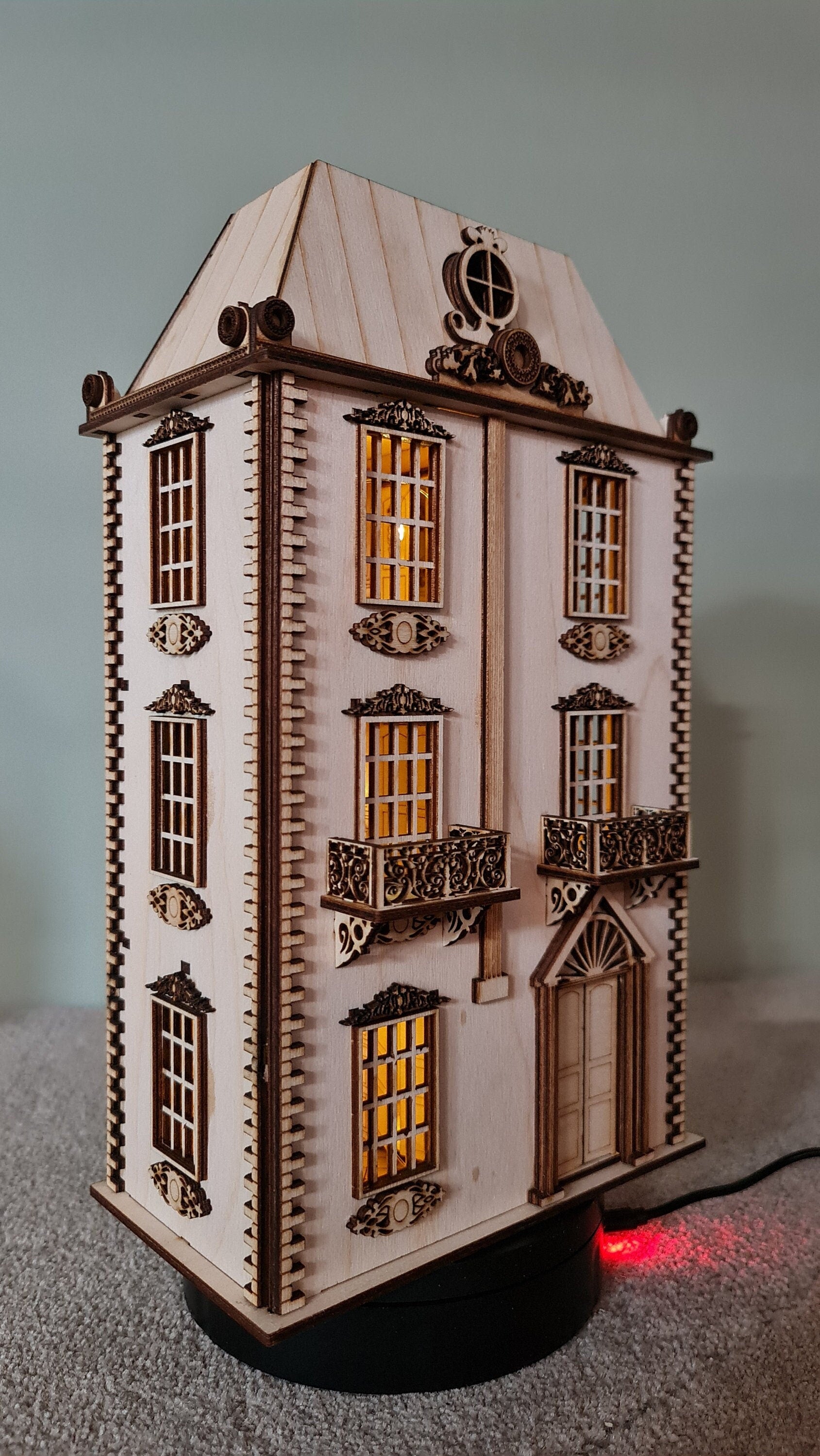 "La Grande Maison" DIY Kit with Open Front 1:48 Scale | Cornel73