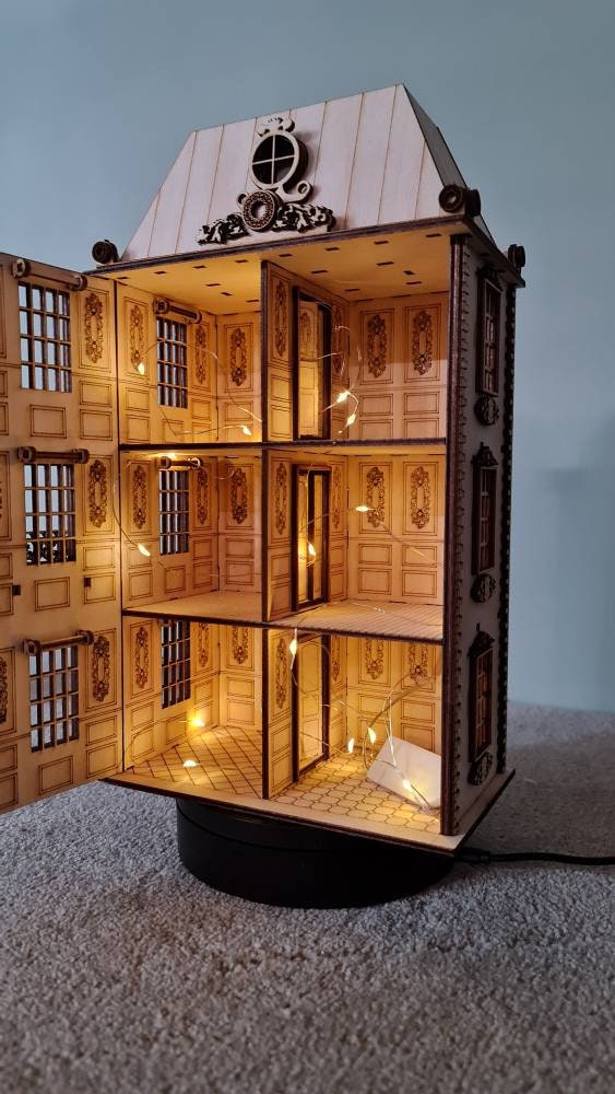 "La Grande Maison" DIY Kit with Open Front 1:48 Scale | Cornel73