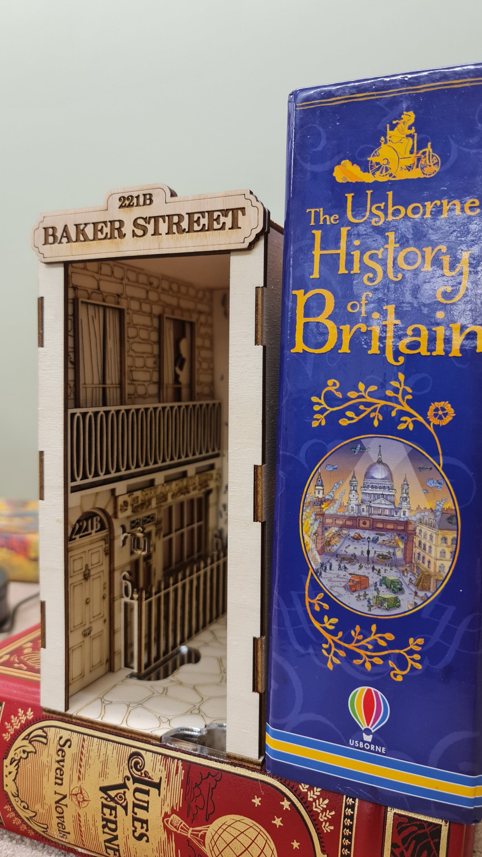 221B Baker Street DIY Kit / Book Nook Murder Mystery