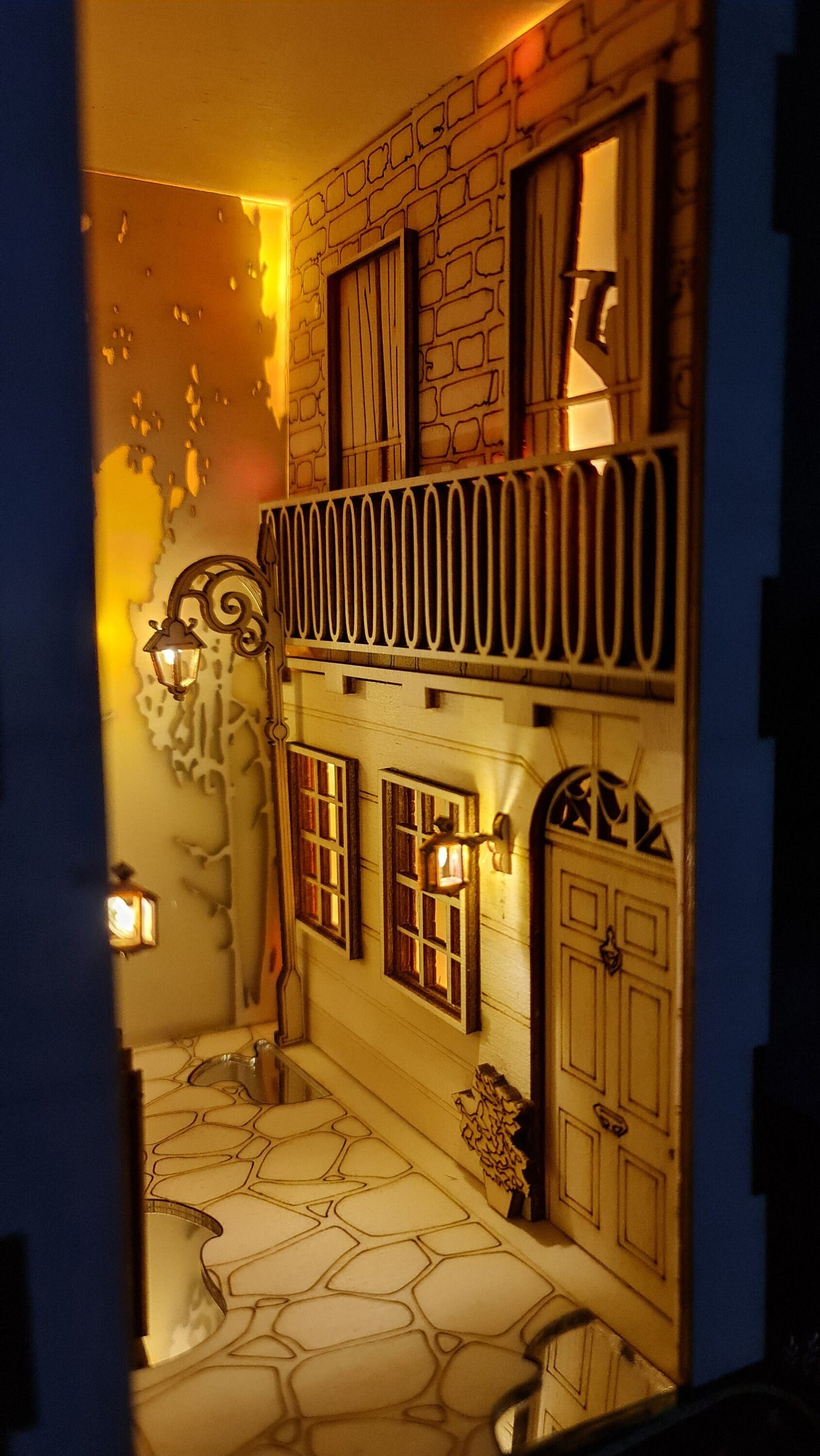 221B Baker Street DIY Kit / Book Nook Murder Mystery