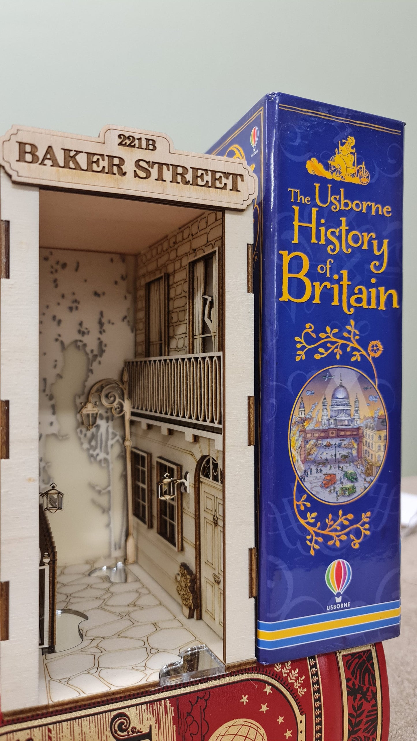 221B Baker Street DIY Kit / Book Nook Murder Mystery