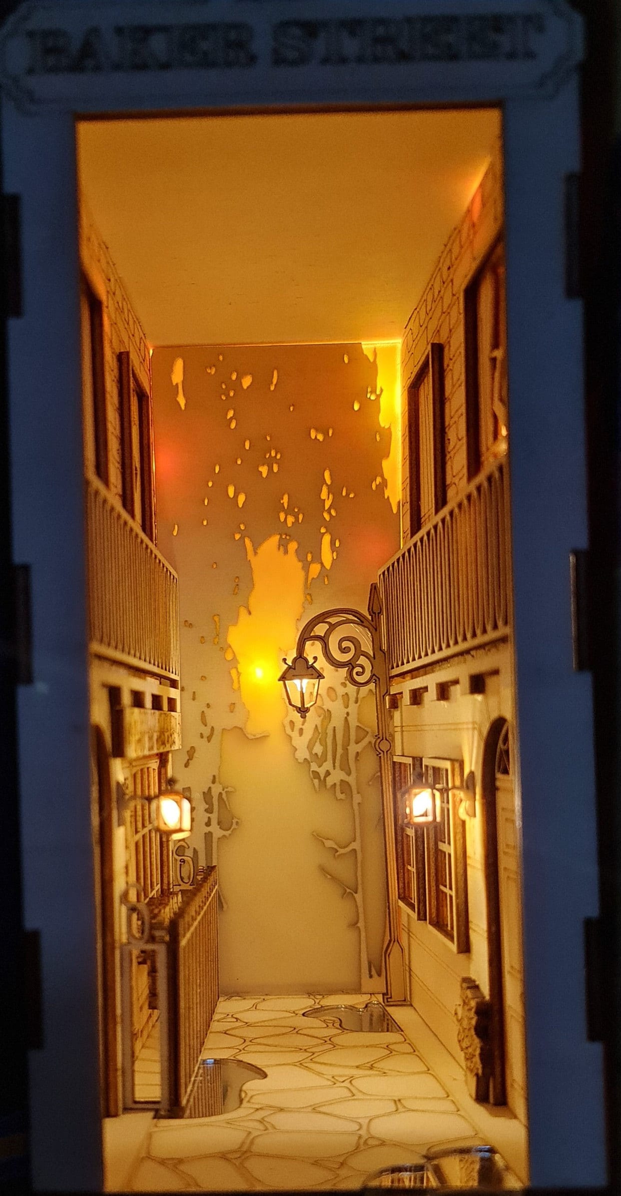 221B Baker Street DIY Kit / Book Nook Murder Mystery