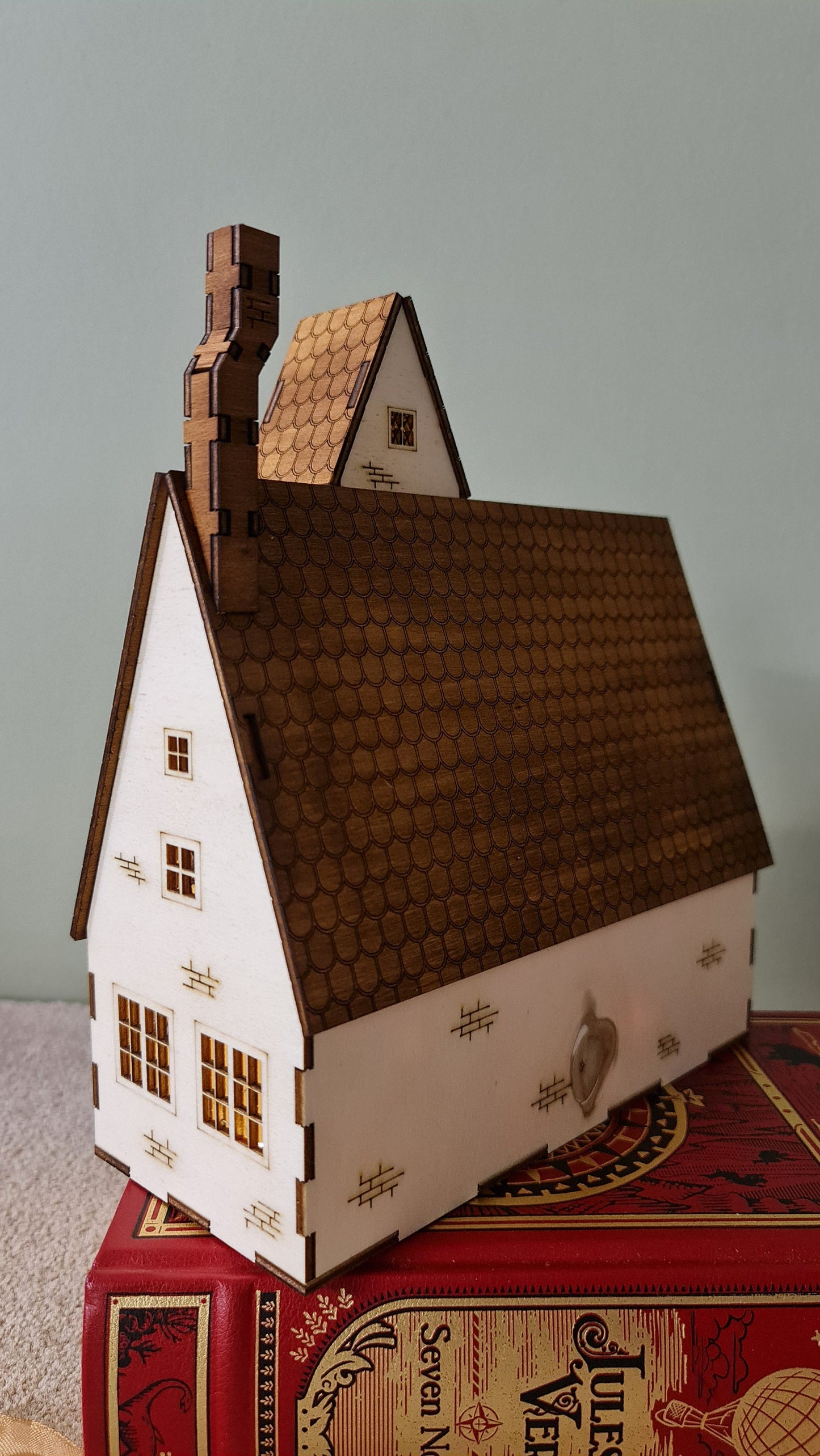 The Wizard's Inn DIY Kit 1:48th Scale, dollhouse , Miniature kit model