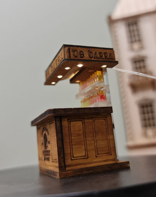 "DeBarra Bar" kit -1;48th Miniature model