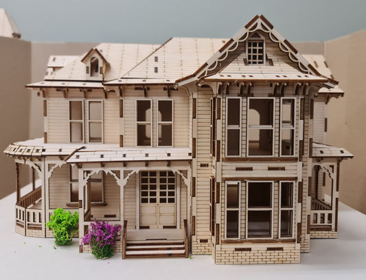 The President House - Miniature Kit 1;48th scale, Dollhouse , Diorama , Made To Order