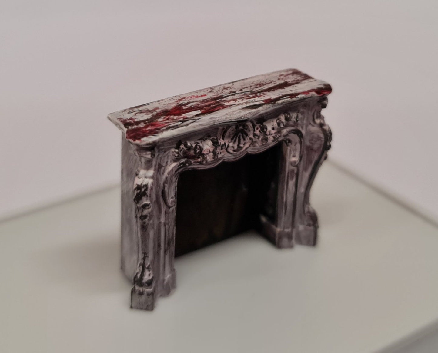 Baroque Furniture Set 3D printed in 1;48th scale