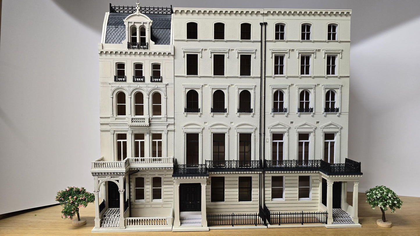 3/5 Ennismore Gardens-Miniature kit 1;48th scale/dollhouse