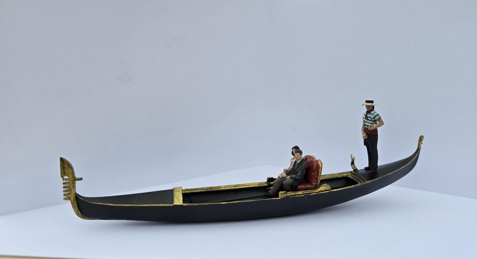 Venetian Gondola ser 1:48th scale , 3D Printed