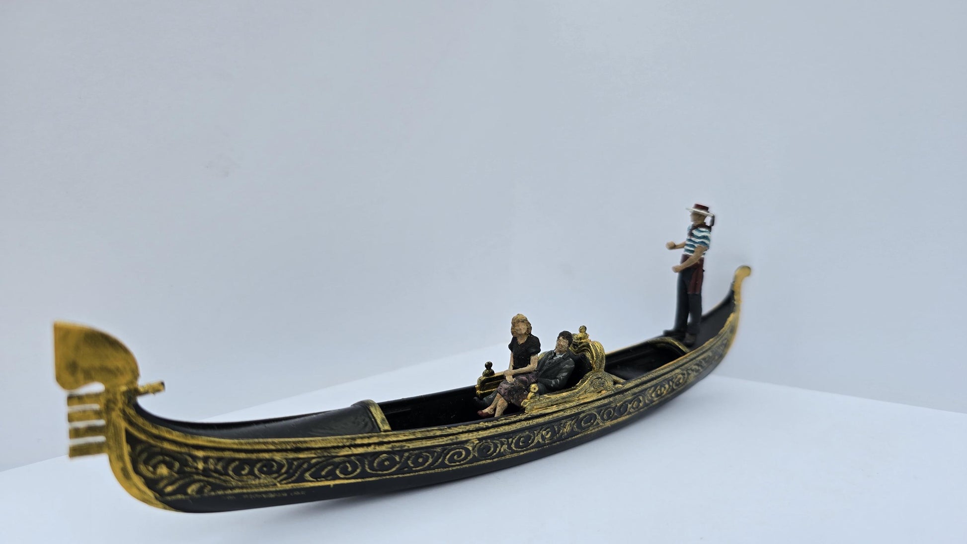Venetian Gondola ser 1:48th scale , 3D Printed
