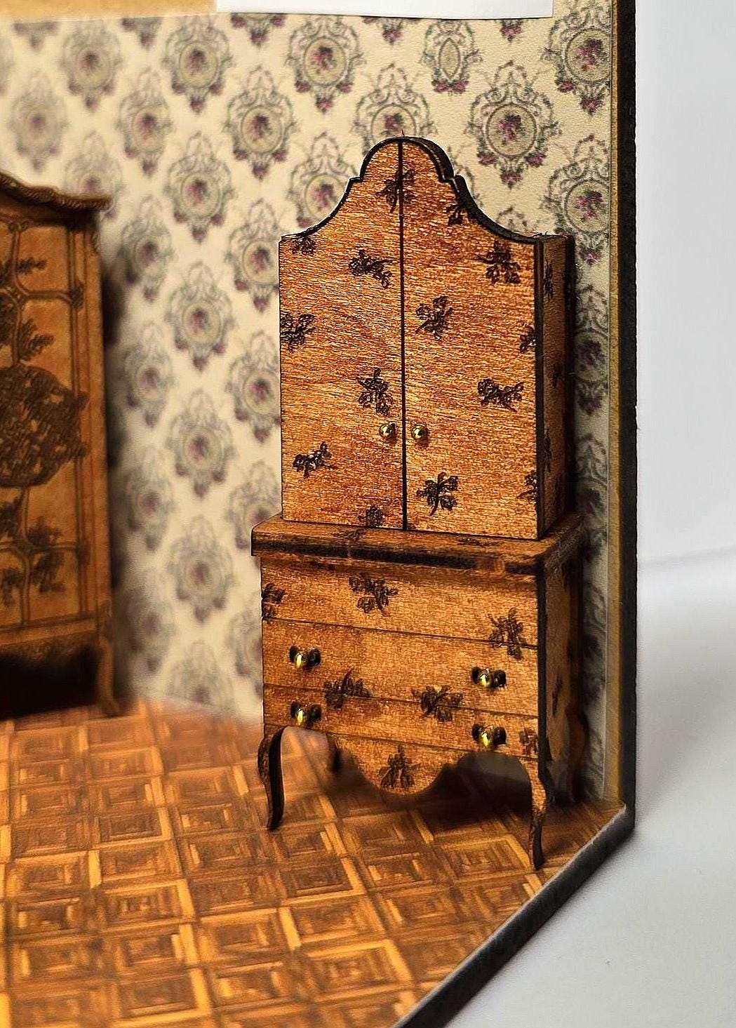 Venetian Cabinet Furniture 1;48th Scale - Kit