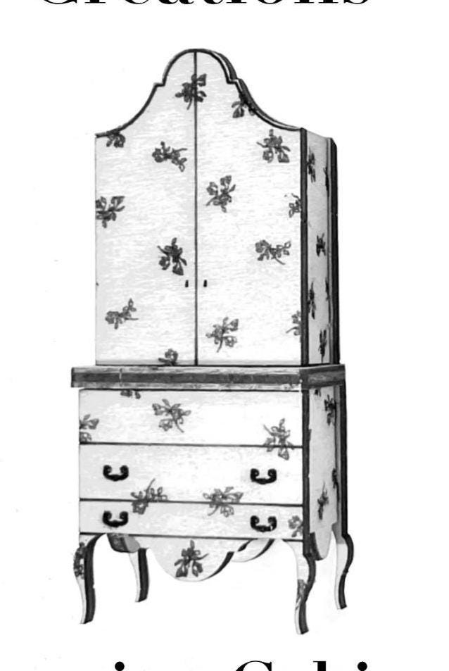 Venetian Cabinet Furniture 1;48th Scale - Kit