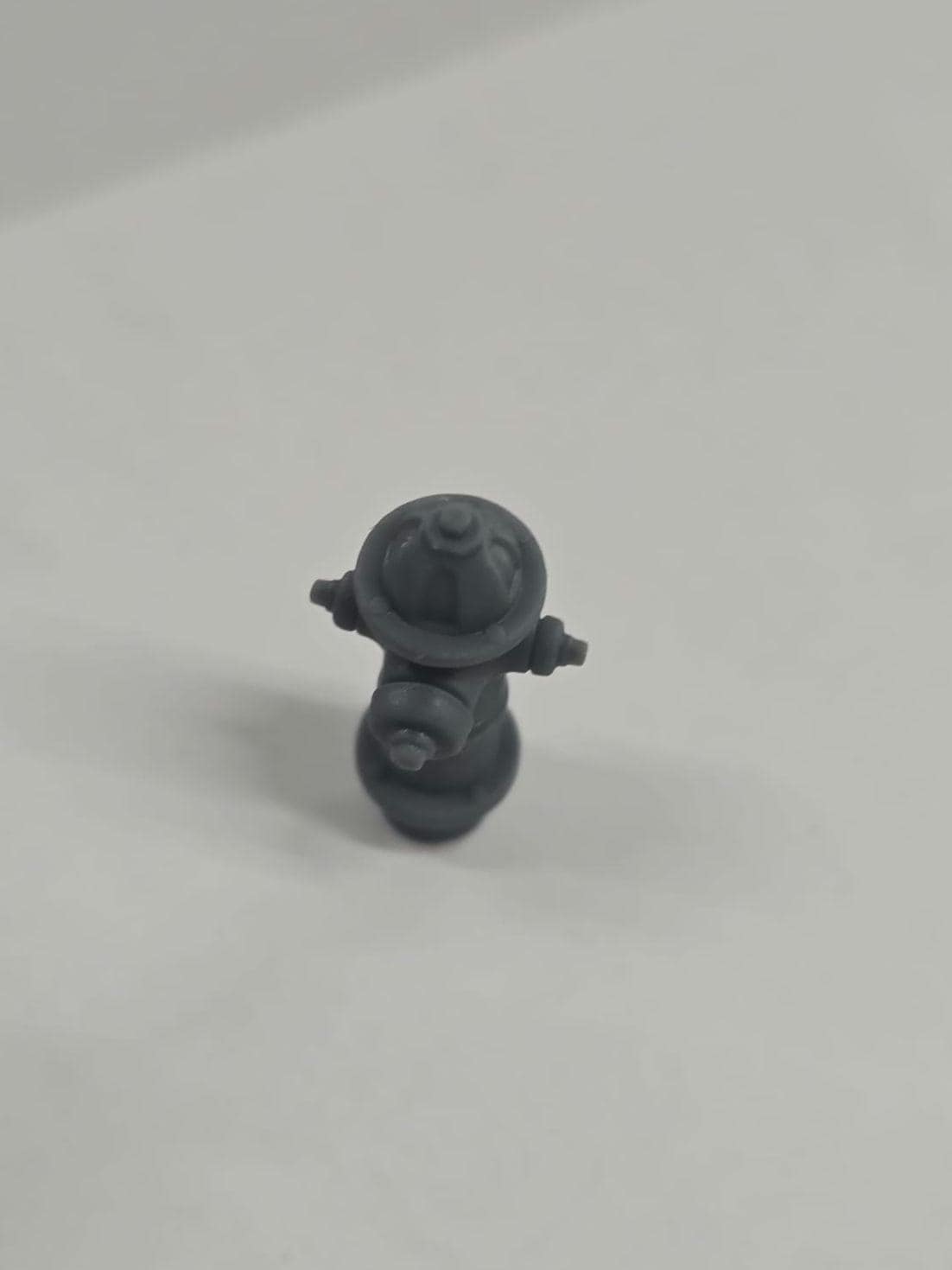Fire Hydrant - 3D Printed, Miniature, Unpainted 1;48th Scale