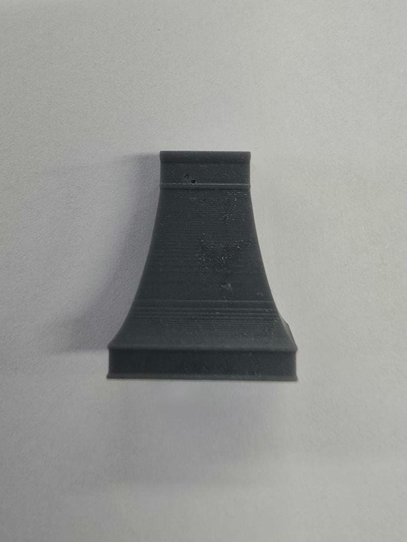 Miniature Cooker Hood, 3D Printed, Unpainted, Kitchen Appliance 1;48th & 1;24th Scale