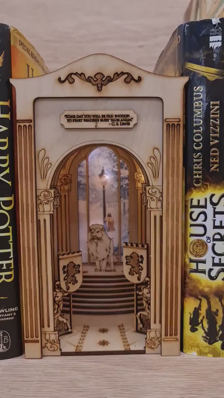 Book Nook / Diorama - Narnia (inspired)- Book Nook Kit | Cornel73