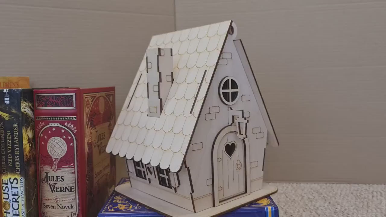 Wooden Fairy house- Kit /Large | Cornel73