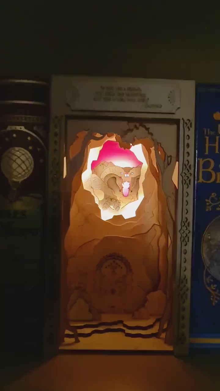 Book Nook/Diorama Kit -Doors Of Durin / West-Gate / Lord Of The Ring