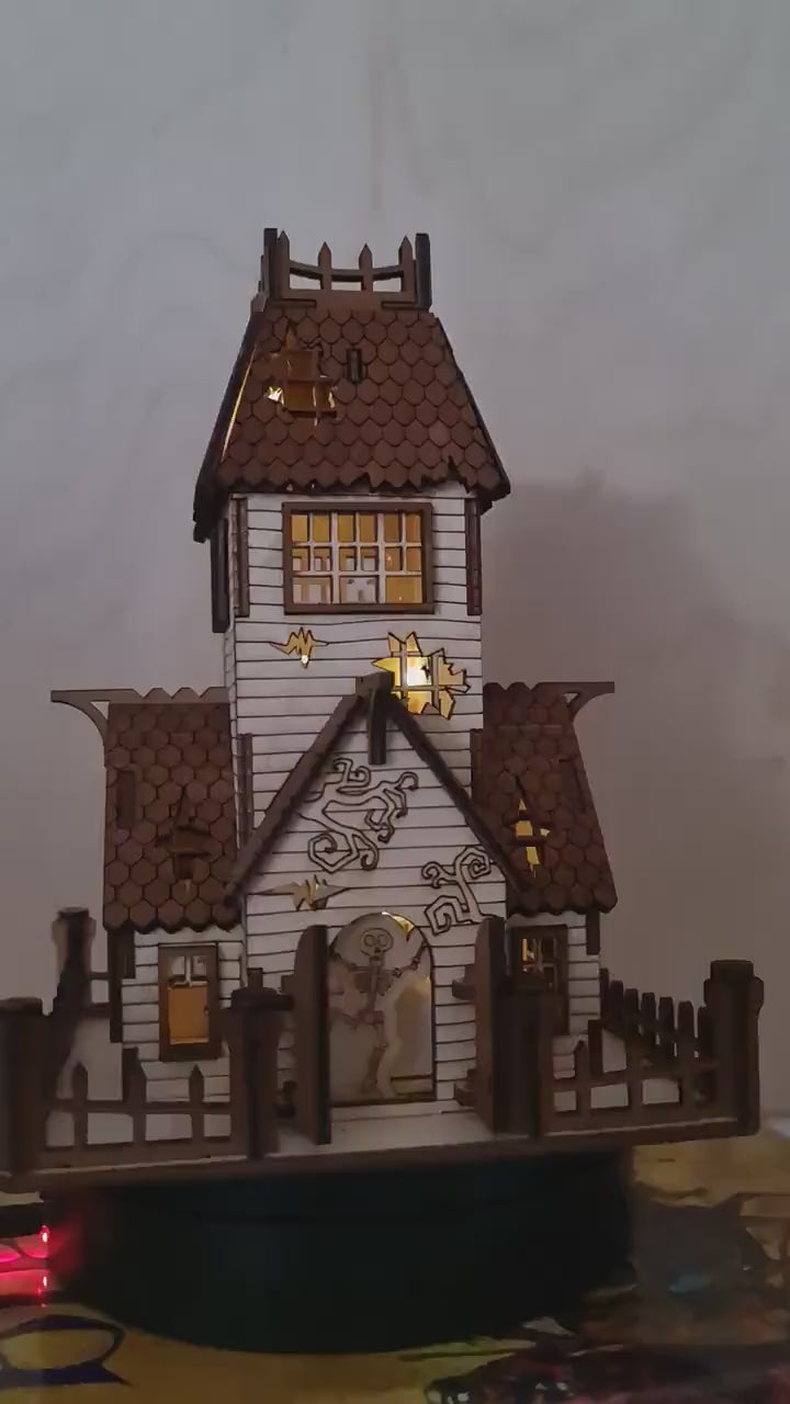 Abandoned House DIY Kit, in 1;48th scale,Cornel73,Halloween