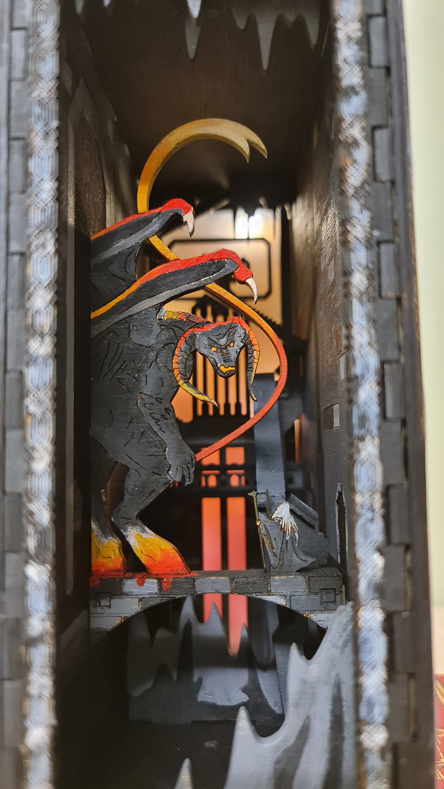 Book Nook/ Diorama- Lord Of The Rings - Unique Hand Painted