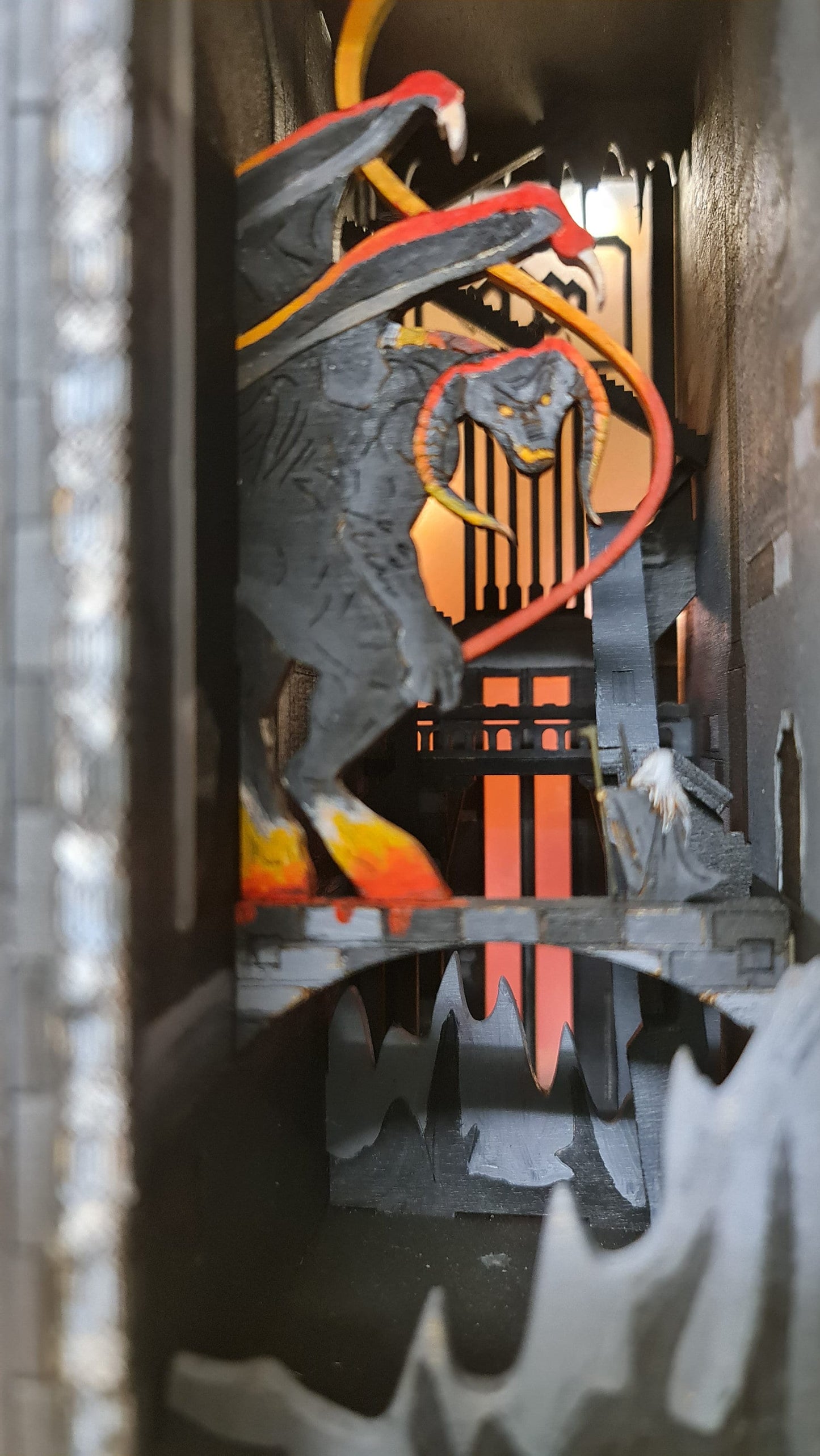 Book Nook/ Diorama- Lord Of The Rings - Unique Hand Painted