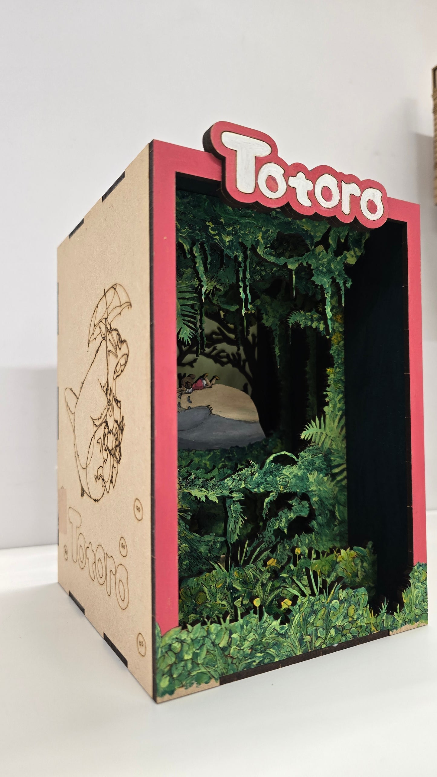 Totoro- BookNook kit/Diorama