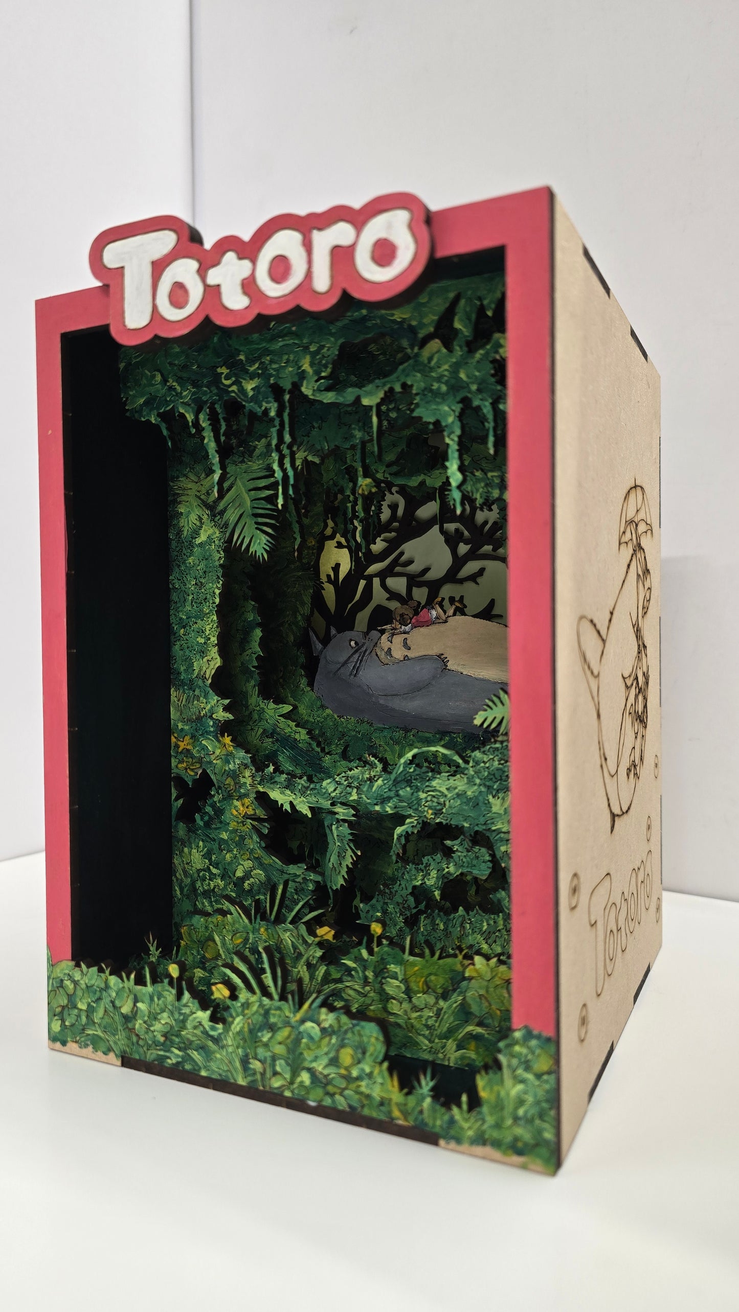 Totoro- BookNook kit/Diorama