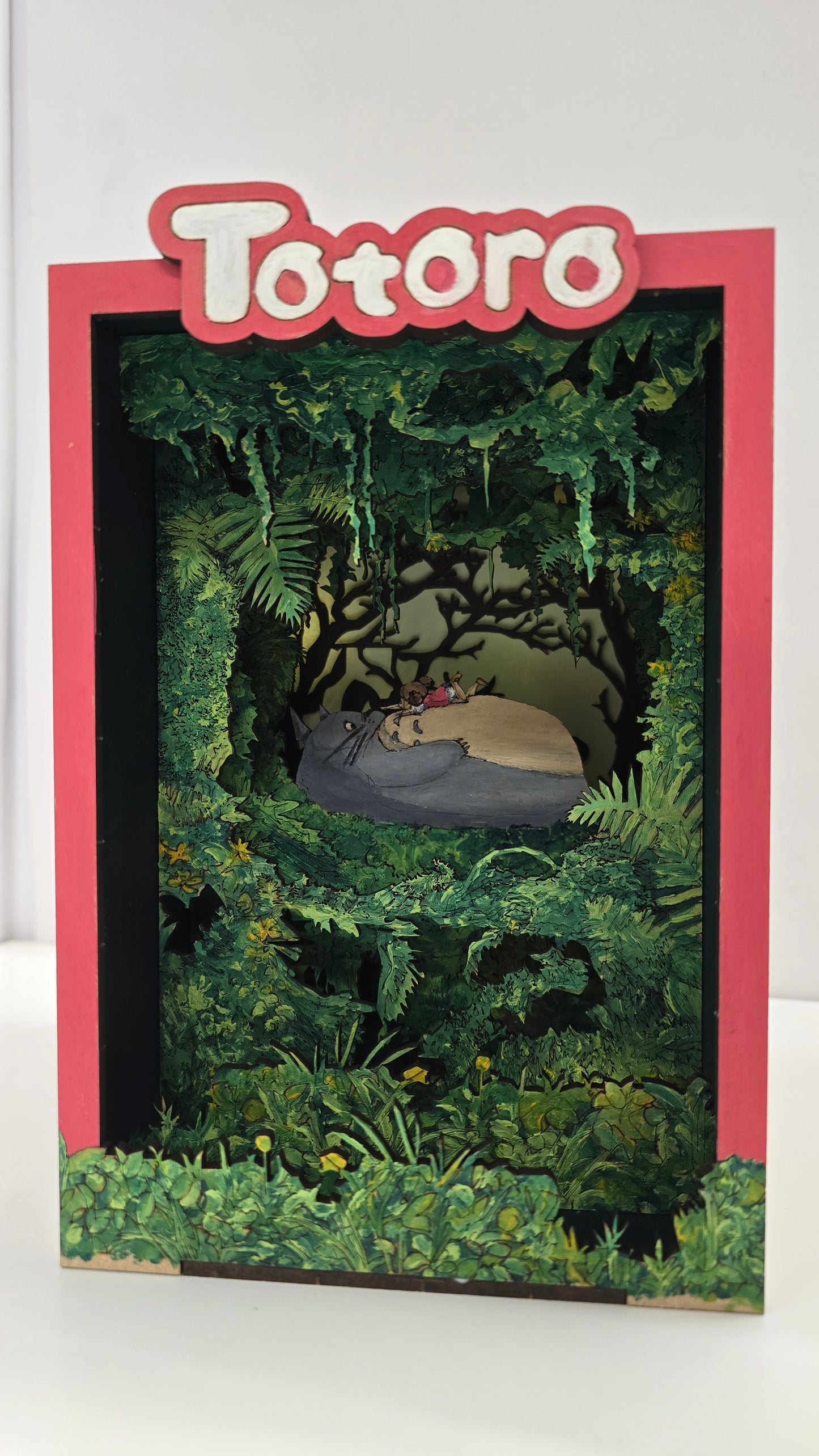 Totoro- BookNook kit/Diorama