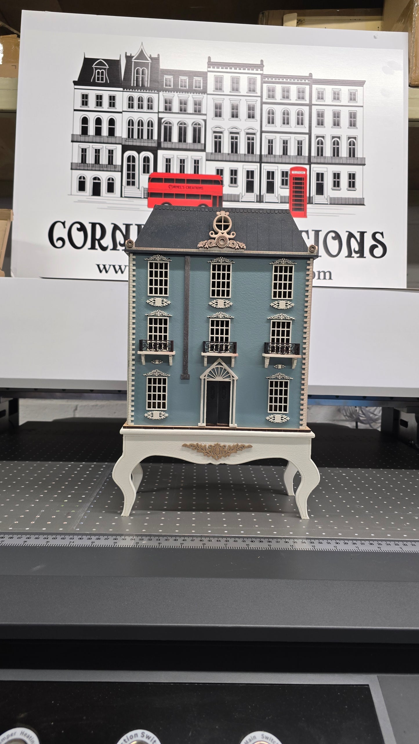 DOLLHOUSE , Miniature kit model "The French Palace "1:48th Scale Kit Dollhouse Miniature,Dolls' House, Dolls' House