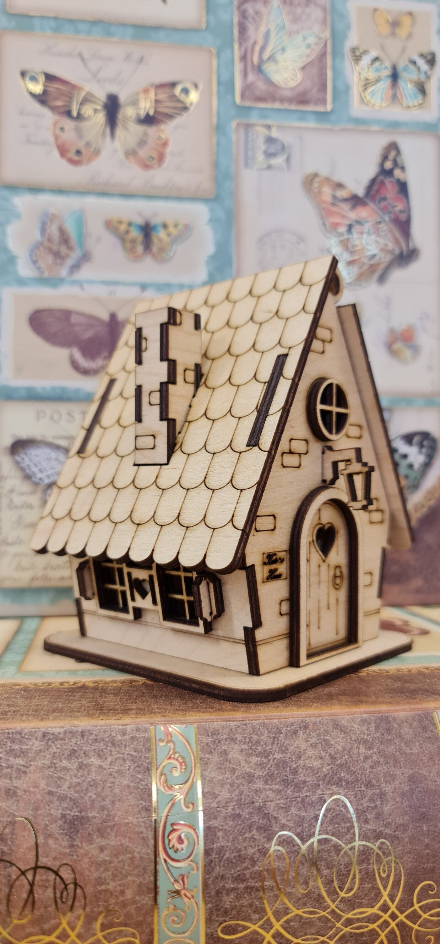 "Wooden Fairy House"