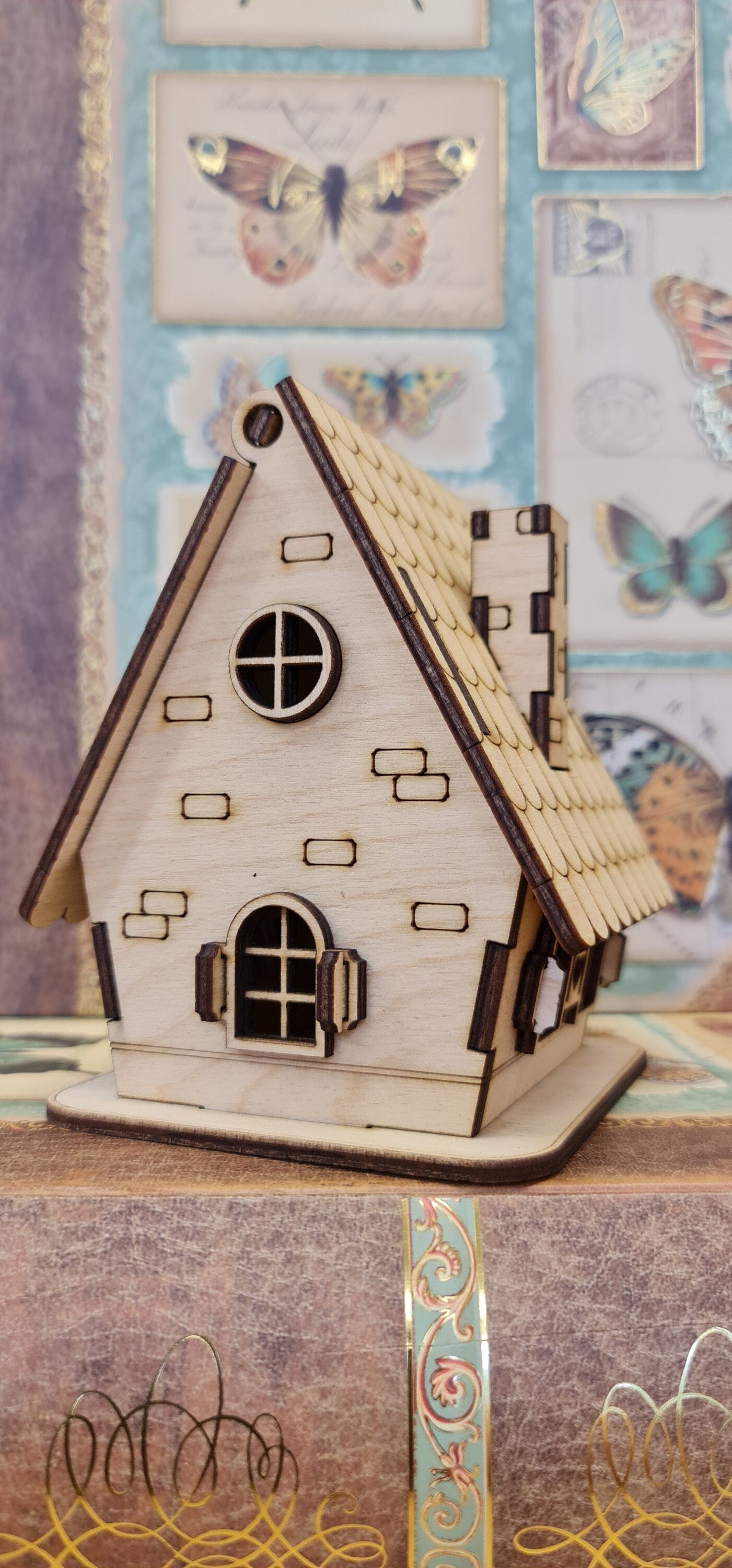 "Wooden Fairy House"